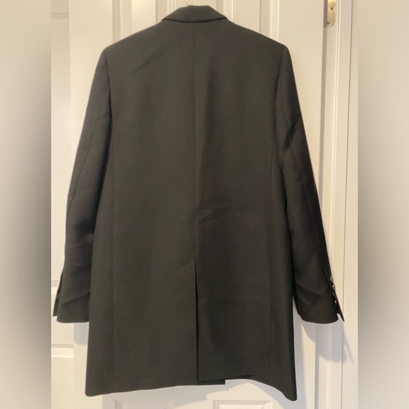 Theory Double Breasted Wool Coat - Picture 3 of 7